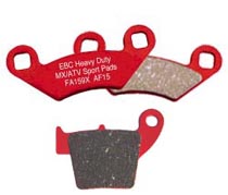 Pastilhas de freio EBC – Streetbike